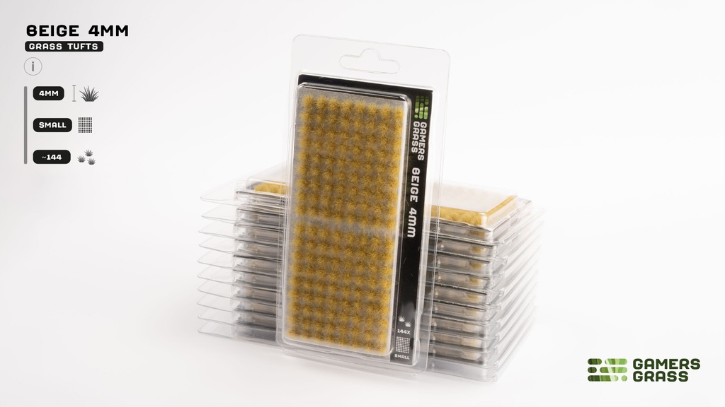 [GG4-BEs] Beige 4mm Small