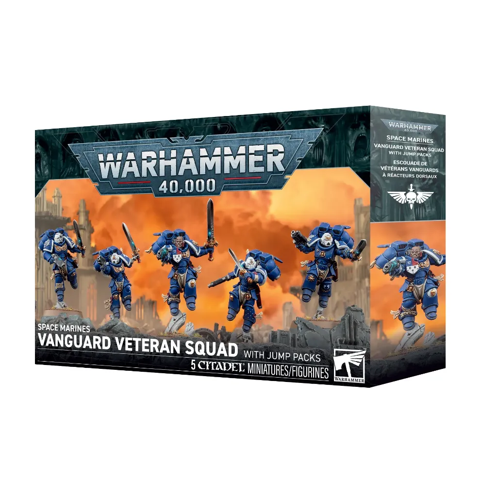 S/M: Vanguard Veteran Squad W/Jump Packs (Pre-order)