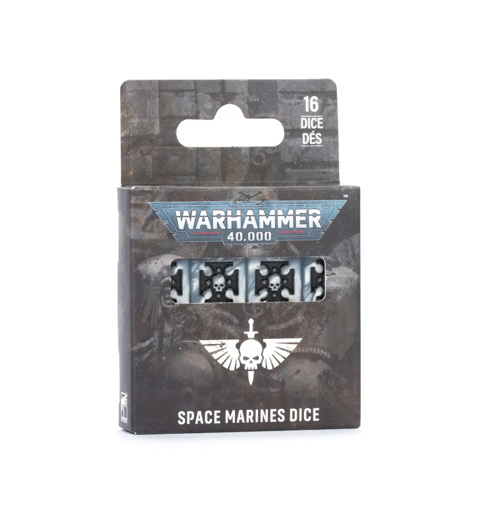 Warhammer 40000: Space Marines Dice (Pre-order)