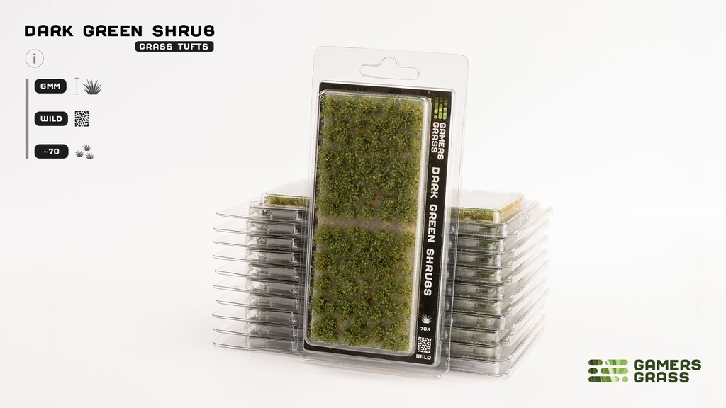 [GGS-DG] Dark Green Shrubs Wild