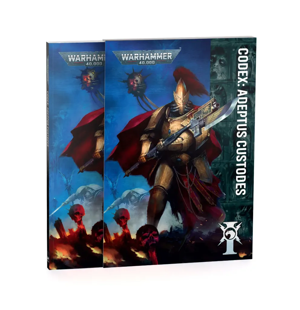 [GW001484] Codex: Adeptus Custodes (English) (Pre-order)