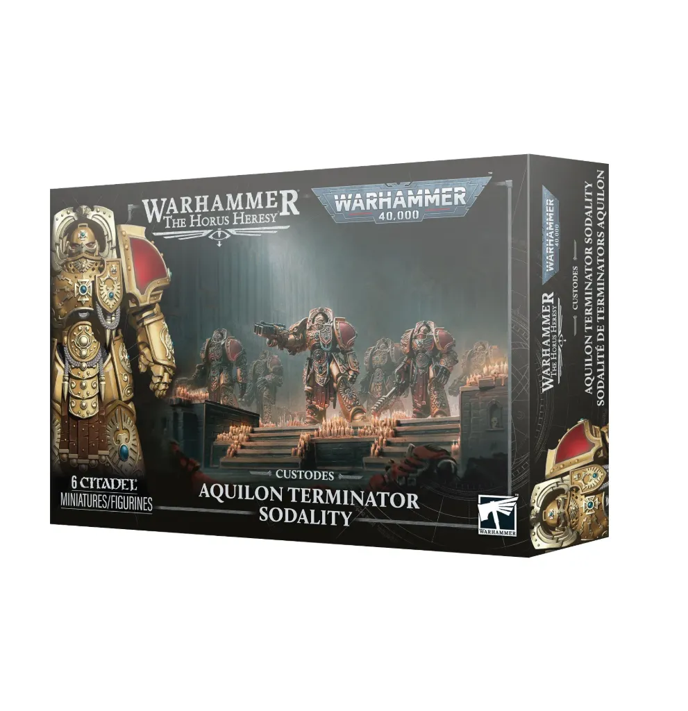 [GW001497] Custodes: Aquilon Terminator Sodality (Pre-order)