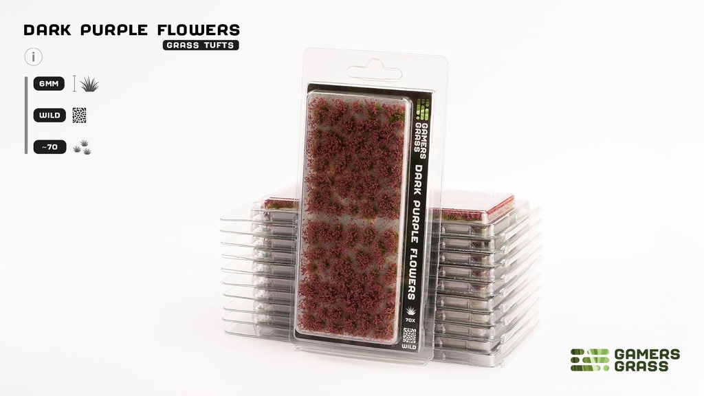 [GGF-DP] Dark Purple Flowers Wild