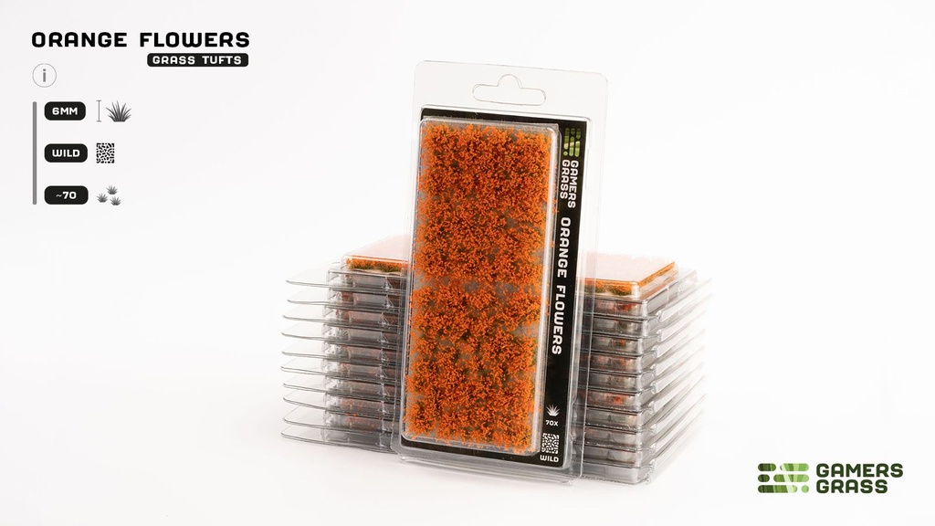 [GGF-OR] Orange Flowers Wild
