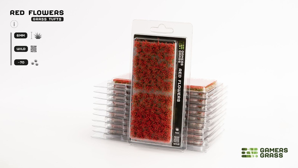 [GGF-RED] Red Flowers Wild