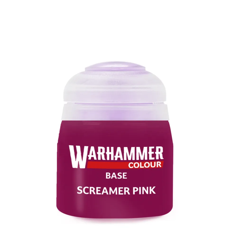 [GW001523] Base: Screamer Pink (Warhammer)