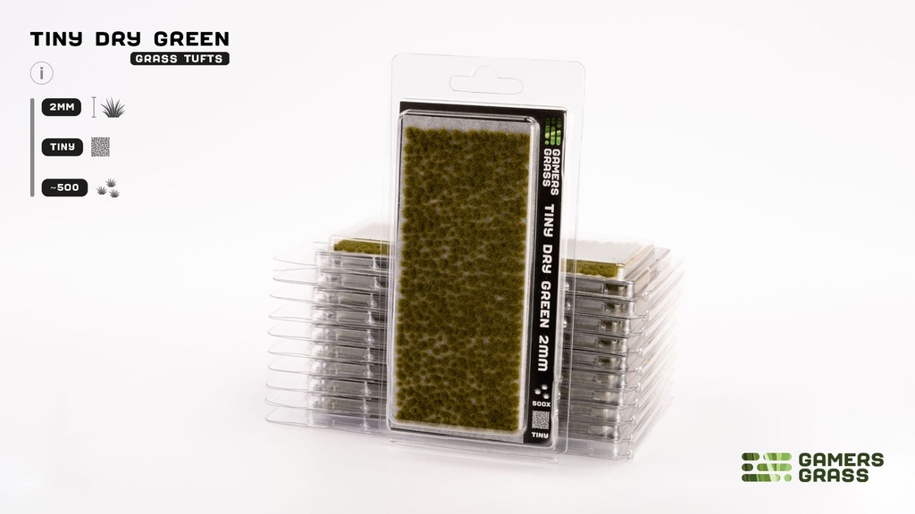 [GGTT-DG] Tiny Tufts Dry Green