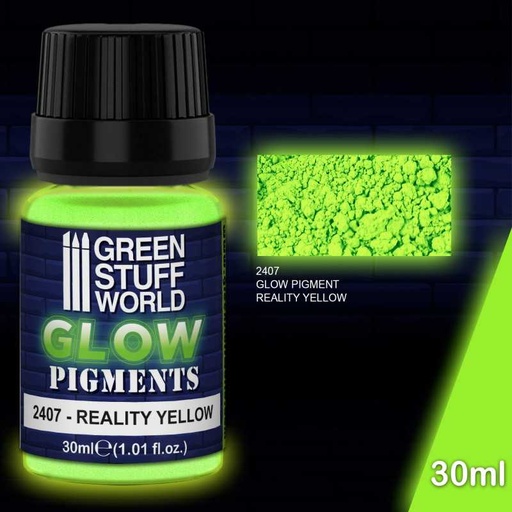 [GSW 0050] GLOW pigment - REALITY YELLOW 30ml