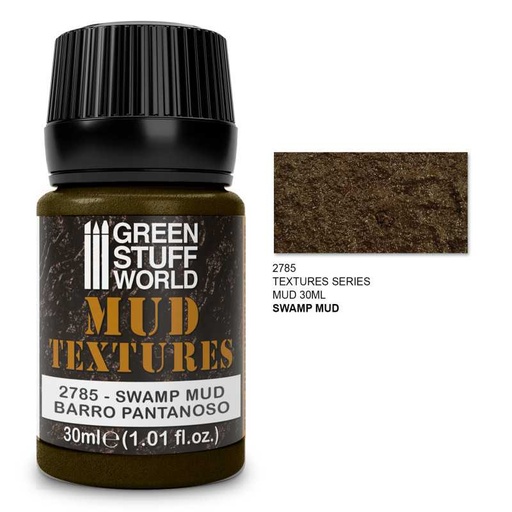 [GSW 0062] Acrylic Mud Texture  - SWAMP MUD 30ml