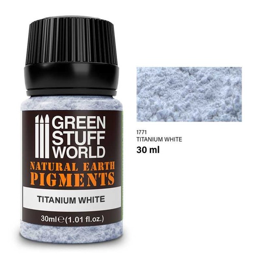[GSW 0077] Pigments 30ml - TITANIUM WHITE