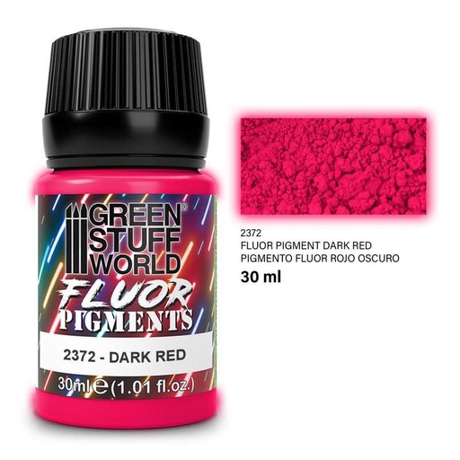 [GSW 0080] FLUOR pigments DARK RED 30 ml 