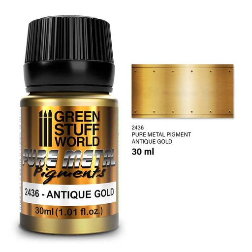 [GSW 0082] Pure Metal pigments - ANTIQUE ANTIQUE GOLD 30ml