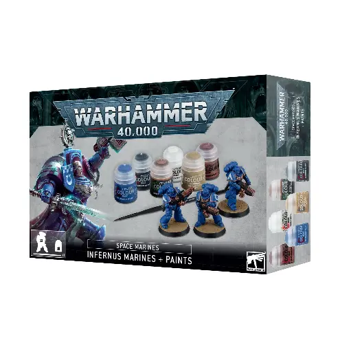[GW000013] Infernus Marines + Paints Set