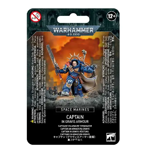 [GW000339] Space Marines Captain In Gravis Armour