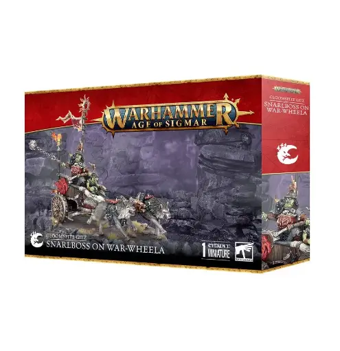 [GW000648] Gloomspite Gitz: Snarlboss On War-Wheela