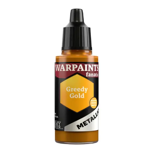 [GNS WP3188] Warpaints Fanatic Metallic: Greedy Gold