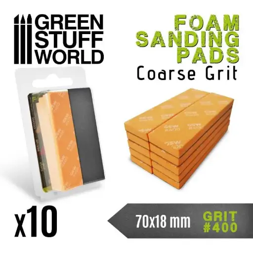 [GSW 0101] FOAM Sanding Pads - Grit #400