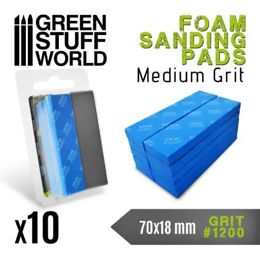 [GSW 0103] FOAM Sanding Pads - Grit #1200 
