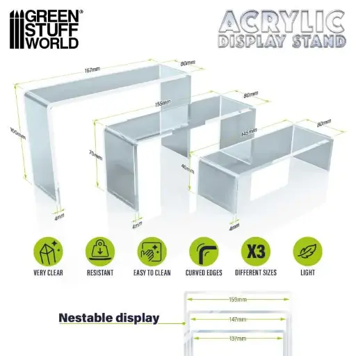 [GSW 0120] Acrylic Display Stand