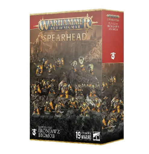 [GW000726] Spearhead: Orruk Warclans Ironjawz Bigmob