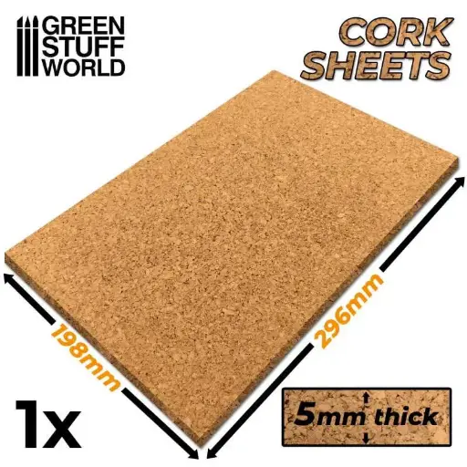 [GSW 0176] Cork Sheet 5mm