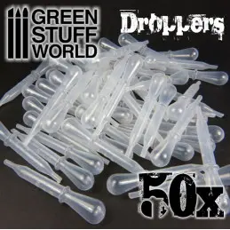 [GSW 0185] Plastic Dropper 1,5ml (50 droppers)