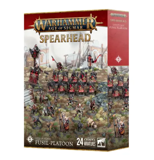 [GW000767] Spearhead:Cities Of Sigmar Fusil-Platoon