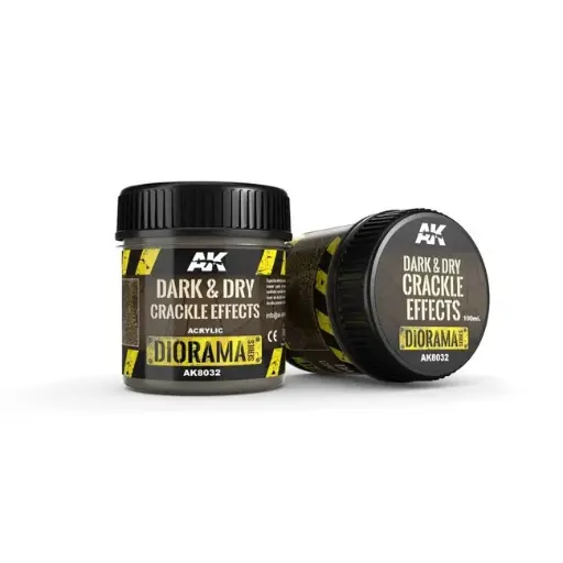 [PKPRO30] AK Dark & Dry Crackle Effects