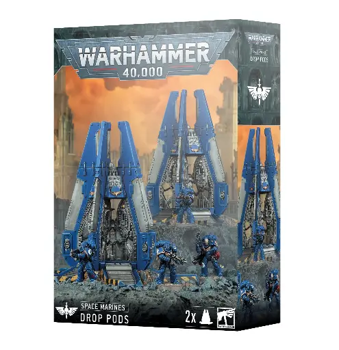 [GW000814] Space Marines: Drop Pods