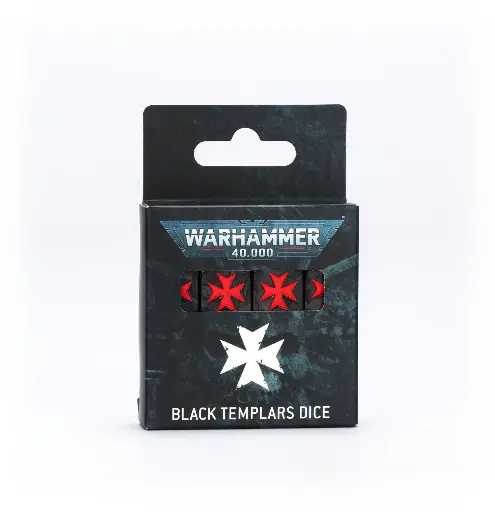 [GW000847] Warhammer 40000: Black Templars Dice