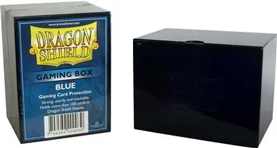 [ASMO DSAT-20003] Deckbox: Dragon Shield Blue