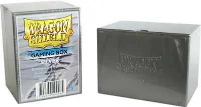 [ASMO DSAT-20008] Deckbox: Dragon Shield Silver