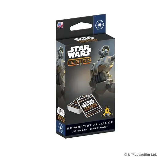 [ASMO SWQ158] Star Wars: Legion - Separatist Alliance Command Card Pack