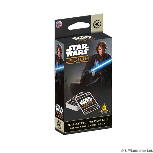 [ASMO SWQ157] Star Wars: Legion - Galactic Republic Command Card Pack