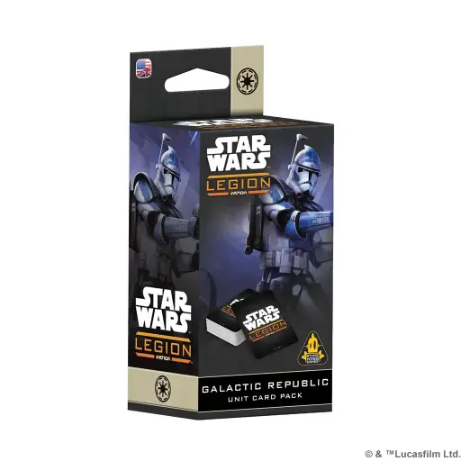 [ASMO SWQ07] Star Wars Legion Galactic Republic Card Pack