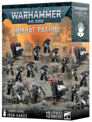 [GW000962] Combat Patrol: Iron Hands (OP=OP)
