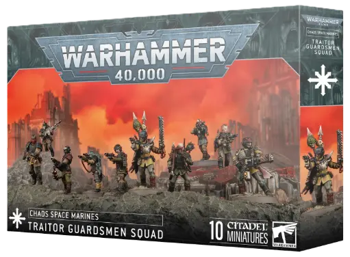 [GW000983] Chaos S/Marines: Traitor Guardsmen Squad