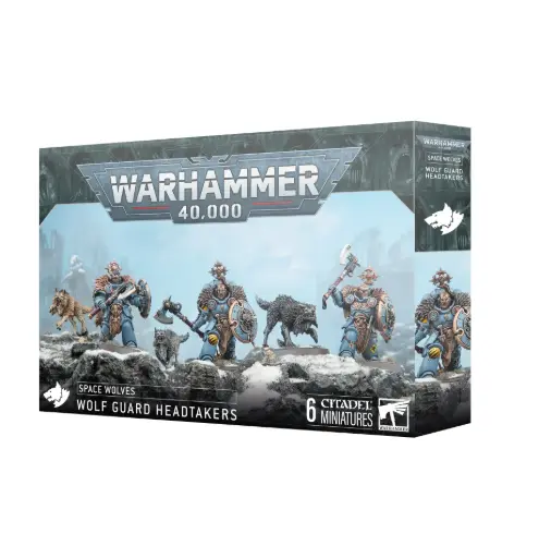 [GW001041] Space Wolves: Wolf Guard Headtakers
