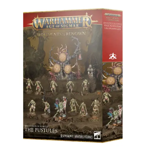 [GW001086] Maggotkin Of Nurgle: The Pustules (op-op)