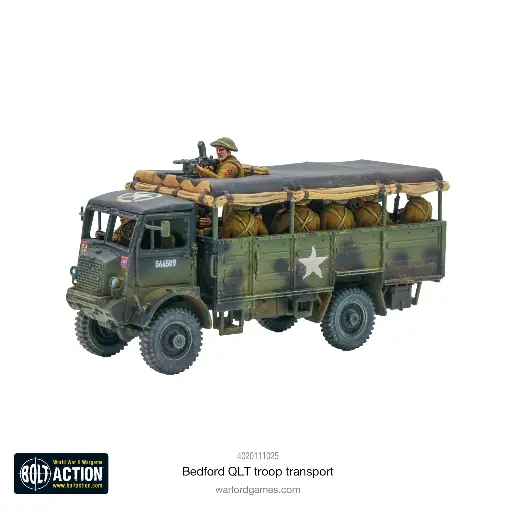 [GNS 402011025] Bedford QLT Troop Transport