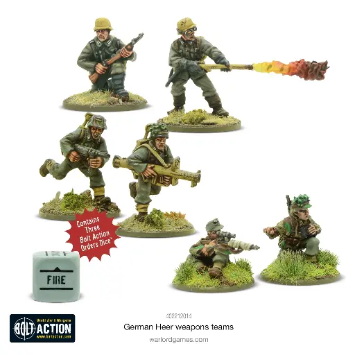 [GNS 402212014] German Heer Weapons Teams