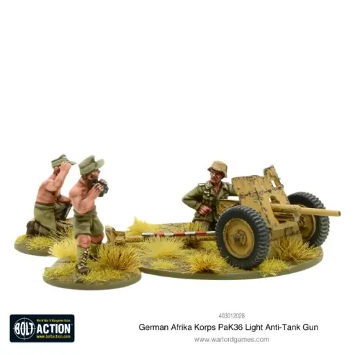 [GNS 403012028] Afrika Korps Pak 36 light anti-tank gun
